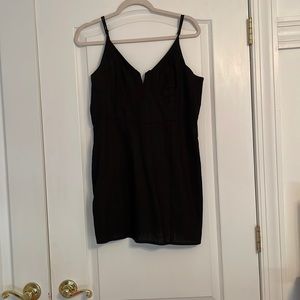 Kendall & Kylie Sleeveless Little Black Dress with Adjustable Straps Size L
